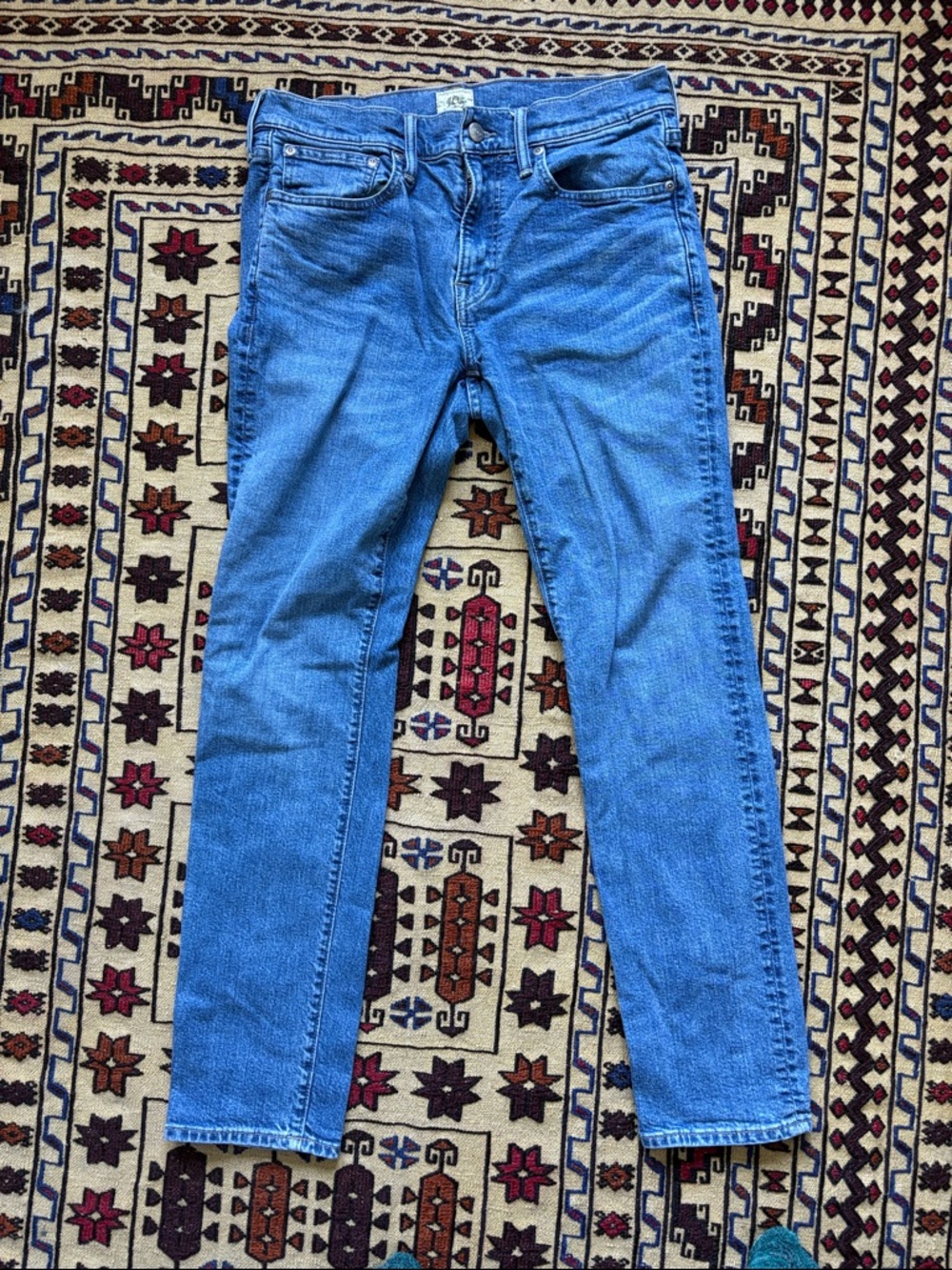 J. Crew Medium Blue 484 stretch Jeans 31 x 30